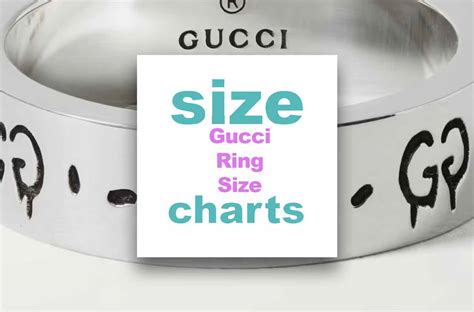 gucci vintage rings|Gucci rings size chart.